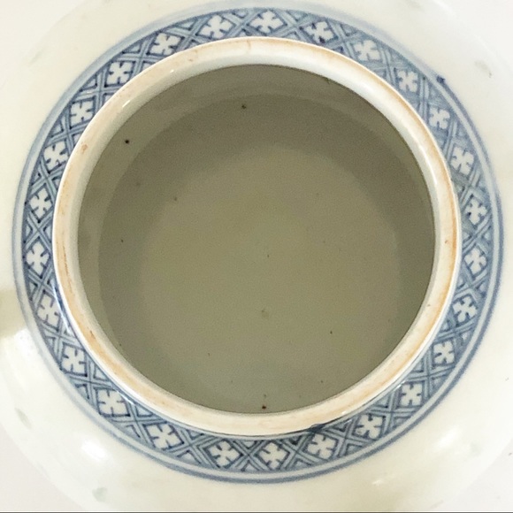 Vintage | Kitchen | Vintage Porcelain Rice Pattern Tea Pot | Poshmark